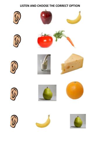 FRUITS AND VEGETABLES