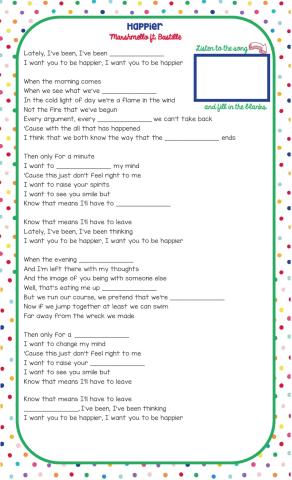 Marshmello ft Bastille - Happier