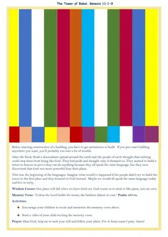 The Tower of Babel. pt2. Genesis 11:1-9