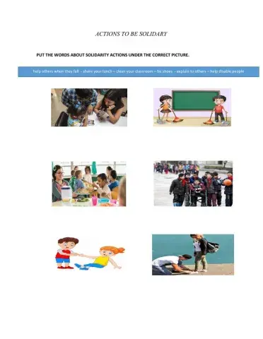 Actions to be solidary