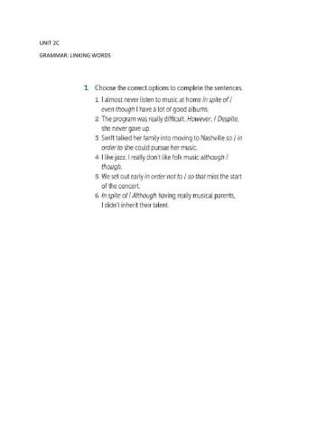 I 7 Unit 2 C Grammar