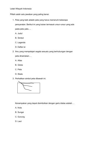 Letak Wilayah Indonesia