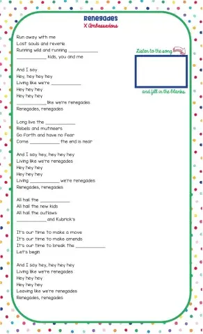 X Ambassadors - Renegades