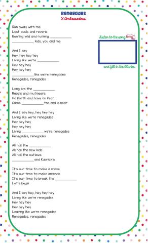 X Ambassadors - Renegades