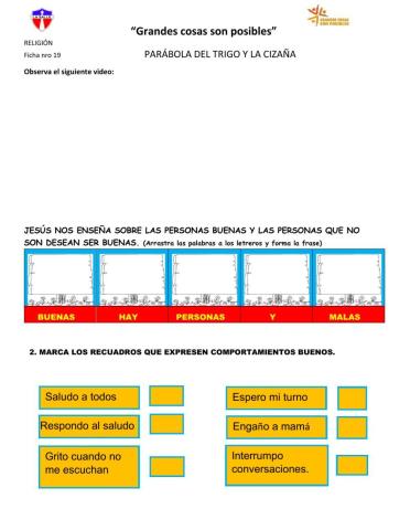 Parábola del trigo y la cizaña