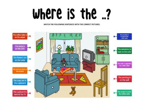 Prepositions of place  1