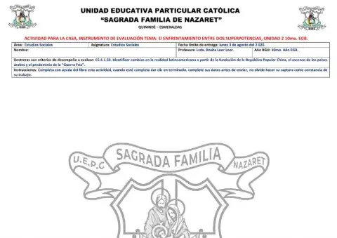 Enfrentamiento entre dos superpotencias