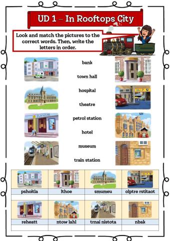 In Rooftops City - 4º UD 1 Ficha 1