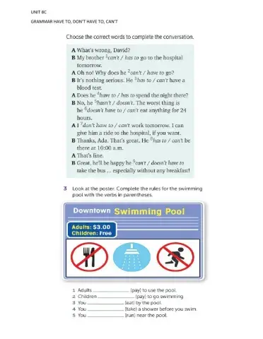 I 4 Unit 8 C Grammar