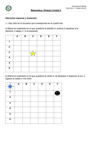 Cuerpos geométricos y transformaciones isométricas