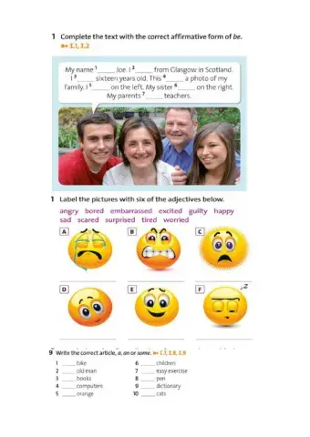 Exam (Solutions Elementary), Anastasiia