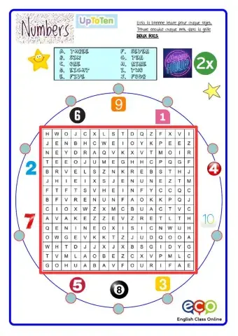 Pad16 Numbers 10  WS