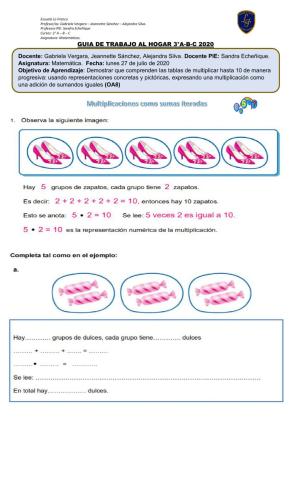 Sumas iteradas Resolución de problemas