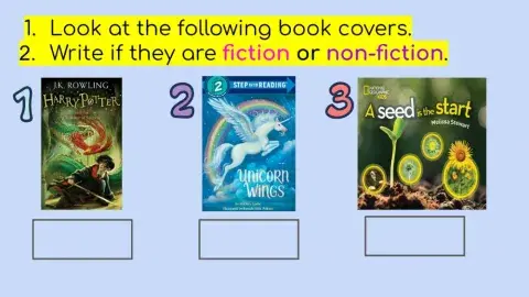 Fiction and non-fiction