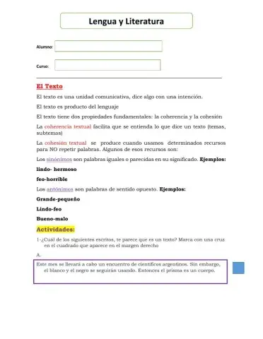 Trabajo sobre textualidad