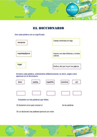 El diccionario