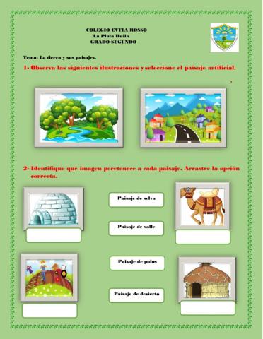 La tierra y sus paisajes