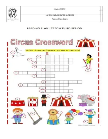 Circus vocabulary