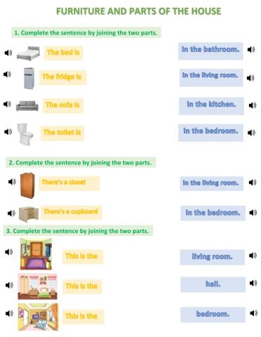 Complete the sentences.