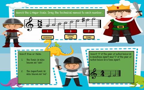 Major Scale & Semitones