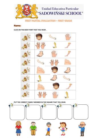 1st partial evaluation test