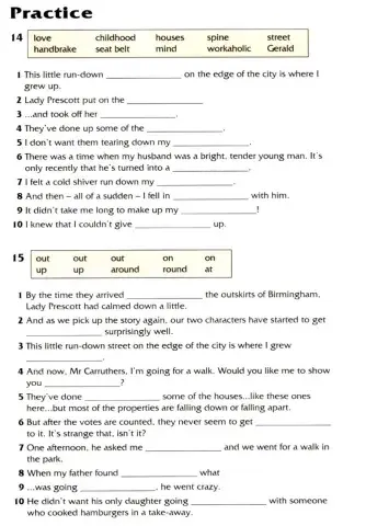 Phrasal verbs in context 8-2