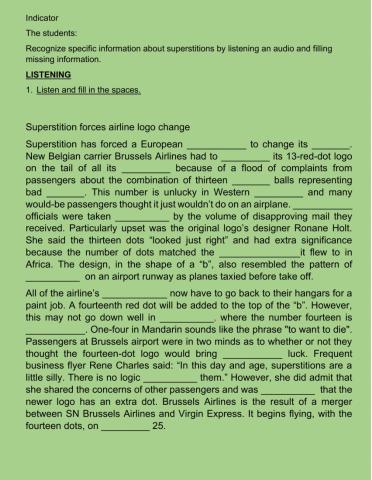 superstition about airplane´s logo