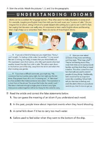 Reading - Understanding Idioms