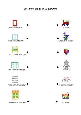 Toys with song 'What's in the window'