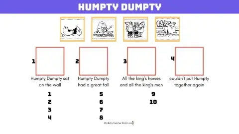 Humpty Dumpty Exercises