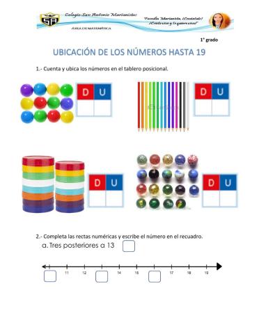Números hasta el 19