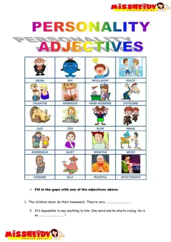 Personality Adjective