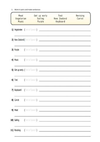 Hot Spot 2 Unit 3 Making Sentences