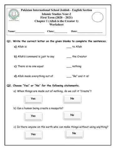 Allah is the Creator 1