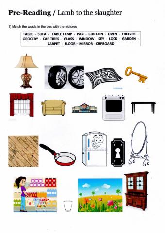 Vocabulary - Lamb to the slaughter