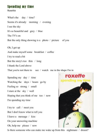 Song - Spending my time