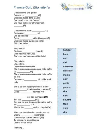 France Gall, Elle l'a