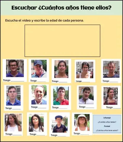 ¿Cuántos años tienen ellos?