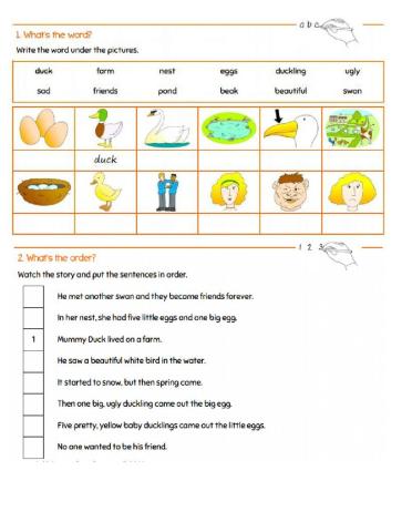 The ugly duckling exercise