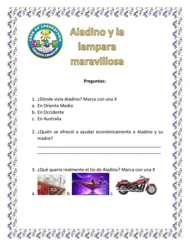Aladino y la lampara maravillosa