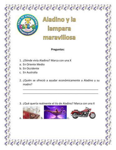 Aladino y la lampara maravillosa