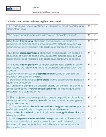 Integración Teórico MRU 
