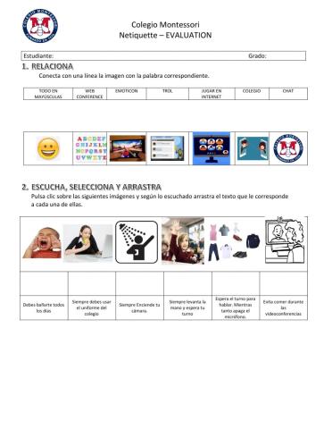 Netiquette - Evaluation