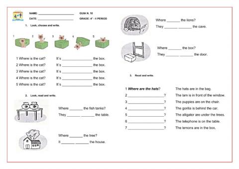 Prepositions of Time Exercise 2