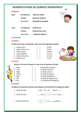 Nomenclatura de química inorgánica
