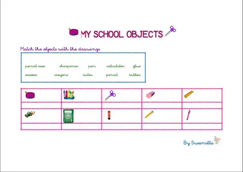 School objects 2