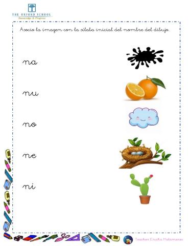 Sílabas na ne ni no nu