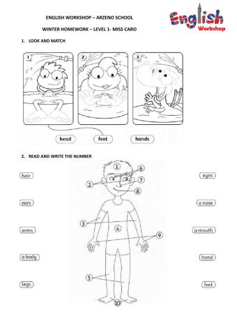 Winter homework 4- Level 1- Arzeno School