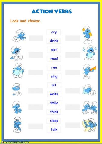 ACTION VERBS