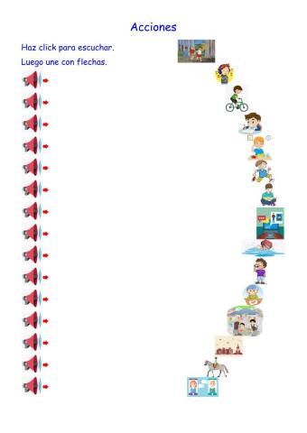 ELE A1.1 ACCIONES verbos regulares1